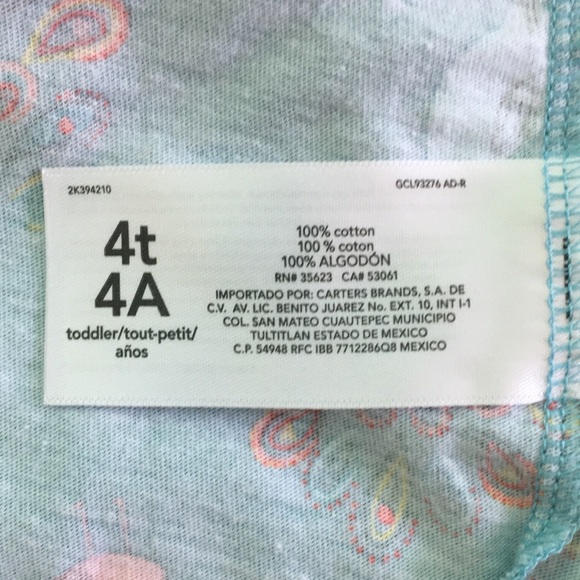 🦚 Peacock Flutter Top by Carter’s 🦚 - Picture 6 of 11